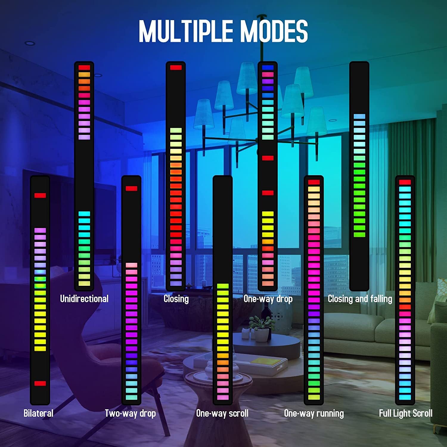 LED Ambient Light | Synced RGB LED Ambient Light: Control with Music on Desktop & Car