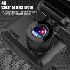 Adinkam 4K Dash Cam Pro | T007s 4k front camera with SONY lens,GPS Tracker, Night Vision, WiFi, Magnetic Connection,APP Smart Control, 2.45" IPS Screen, WDR, 170° Wide Angle, 24-Hr Parking Mode